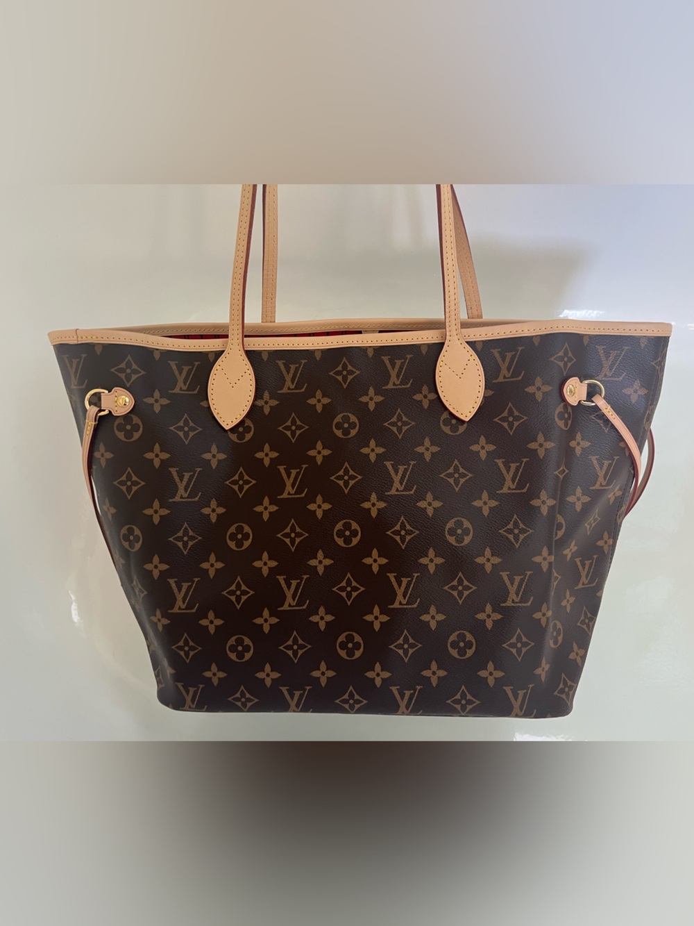 Louis Vuitton Monogram Canvas Neverfull MM with inside pouch
